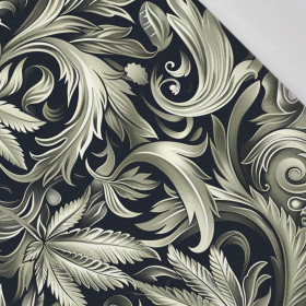 Hemp leaves WZ. 2  - Baumwoll Webware