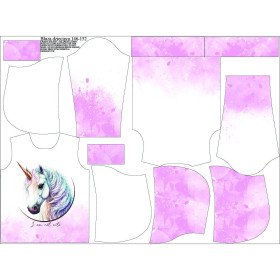 KINDER HOODIE (ALEX) - UNICORN  - Nähset