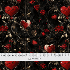 VALENTINE'S DAY 9 - Wintersweat angeraut mit Elastan ITY