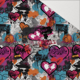 VALENTINE'S DAY 15 - Wintersweat angeraut mit Elastan ITY