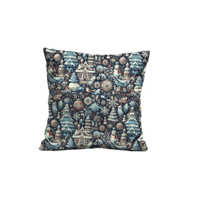 Vintage Christmas wz.29- Polster- Velours