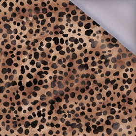 ANIMAL SPOTS/ Mocha Mousse  - Softshell 