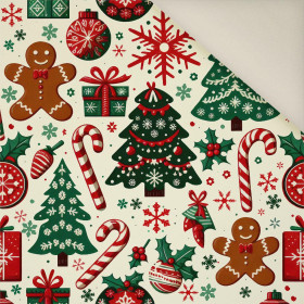 HAPPY CHRISTMAS WZ. 8- Polster- Velours