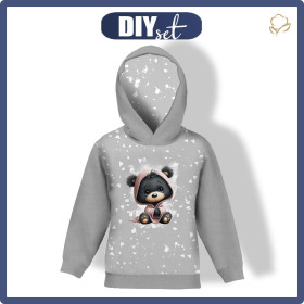 KINDER HOODIE (ALEX) - WINTER ANIMALS M.12 - Nähset