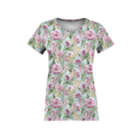 FLOWERS 3D M. 8 - Wasserabweisende Webware