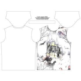 HERREN T-SHIRT - VERZAUBERTER HOF (VERZAUBERTE NACHT) - Single Jersey 