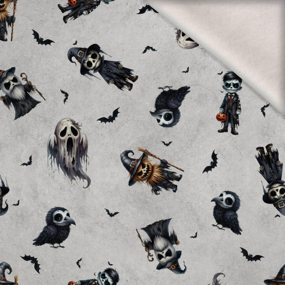 Cute Halloween wz. 1 - Wintersweat angeraut mit Elastan ITY