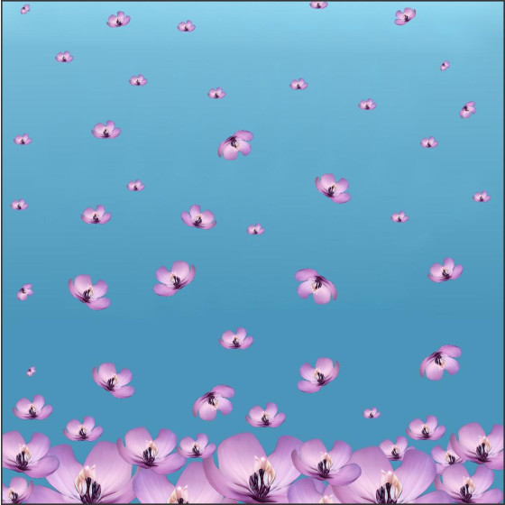 ANIMALS CRACKED wz.1 (FLOWERS) - Krepp