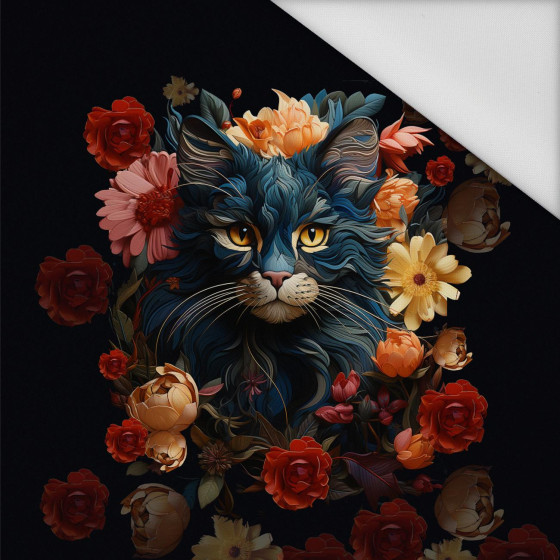 ANIMALS MANDALA wz.7 - panel (60cm x 50cm) Wasserabweisende Webware