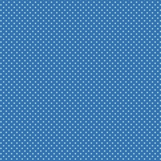 HELLBLAUE PUNKTE / BLAU (KÜRBISGARTEN)