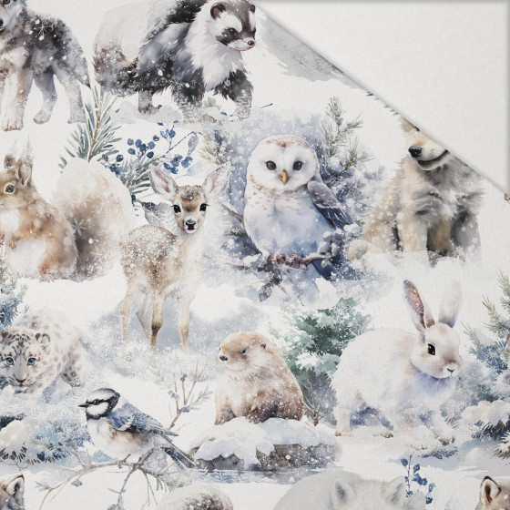 PASTEL ANIMALS WZ.1 - Hydrophober angerauter Wintersweat