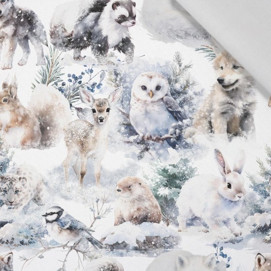 PASTEL ANIMALS WZ.1 - Baumwoll Webware
