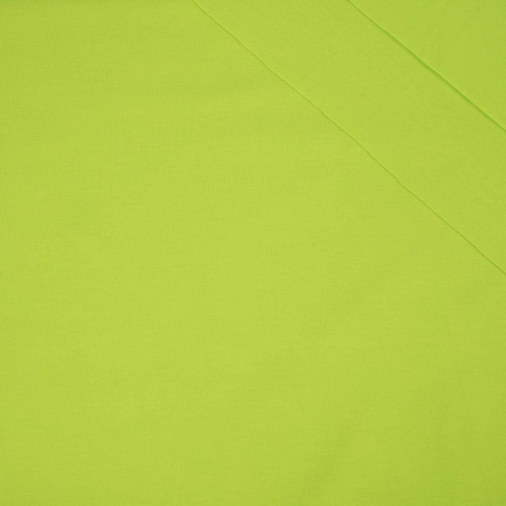 D-30 LIME NEON - single jersey mit elastan TE210