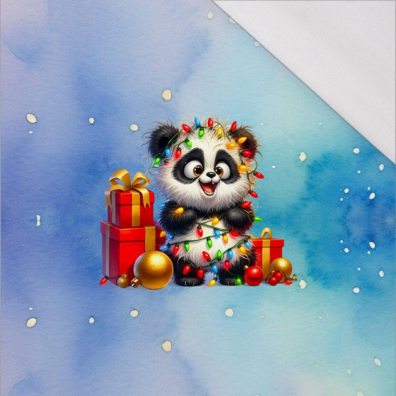 Christmas animal wz. 5 - panel (60cm x 50cm) SINGLE JERSEY 