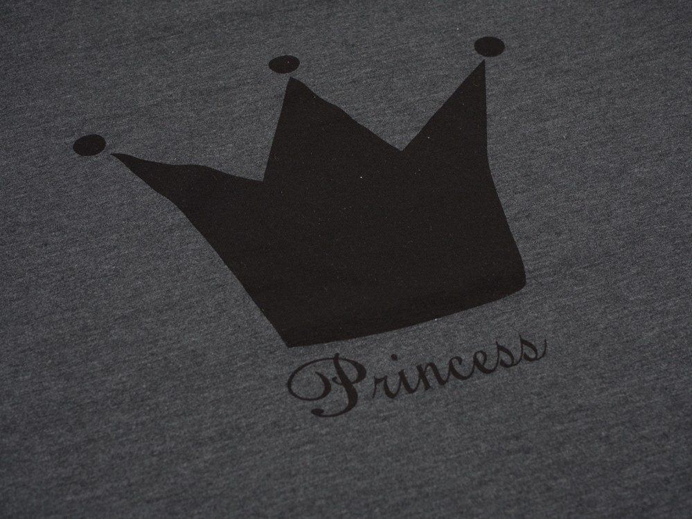 PRINCESS (černý) "L" / grafitový - panel úplet TE210