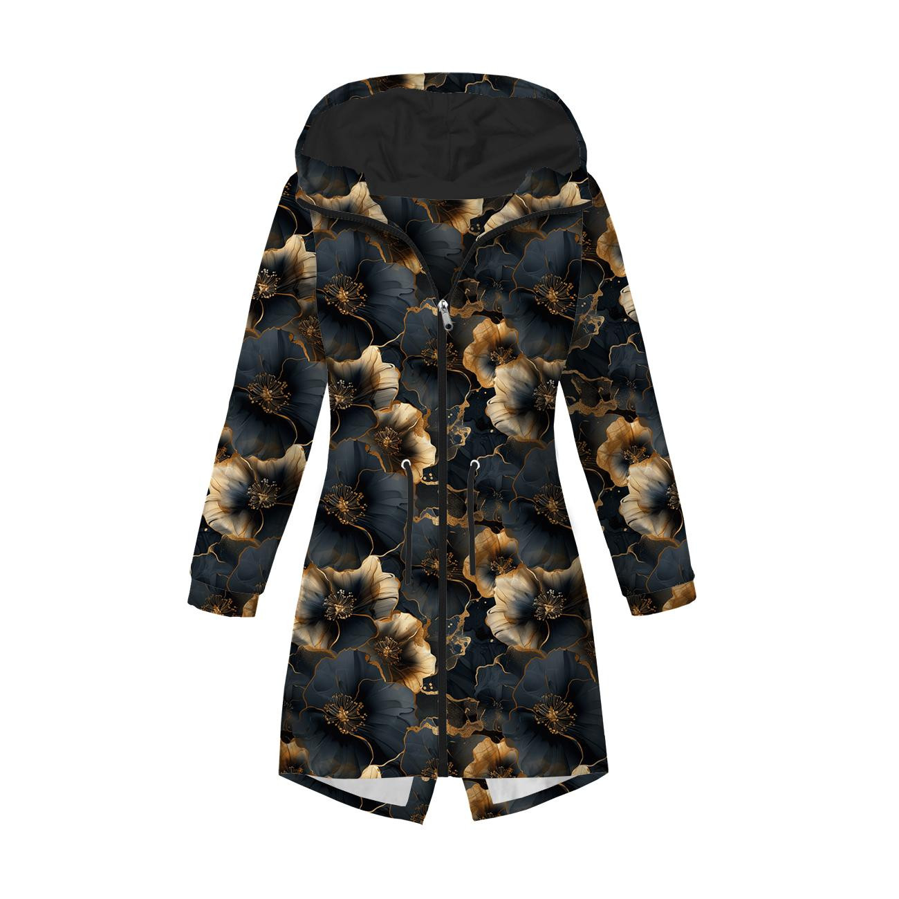 DÁMSKÁ BUNDA PARKA (ANNA) - AUTUMN FLOWERS WZ.20 - softshell