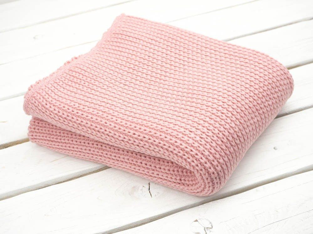 DEKA / křemenná růžová M - panel pletený