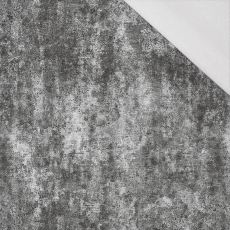 GRUNGE (černý) - organický úplet single jersey s elastanem