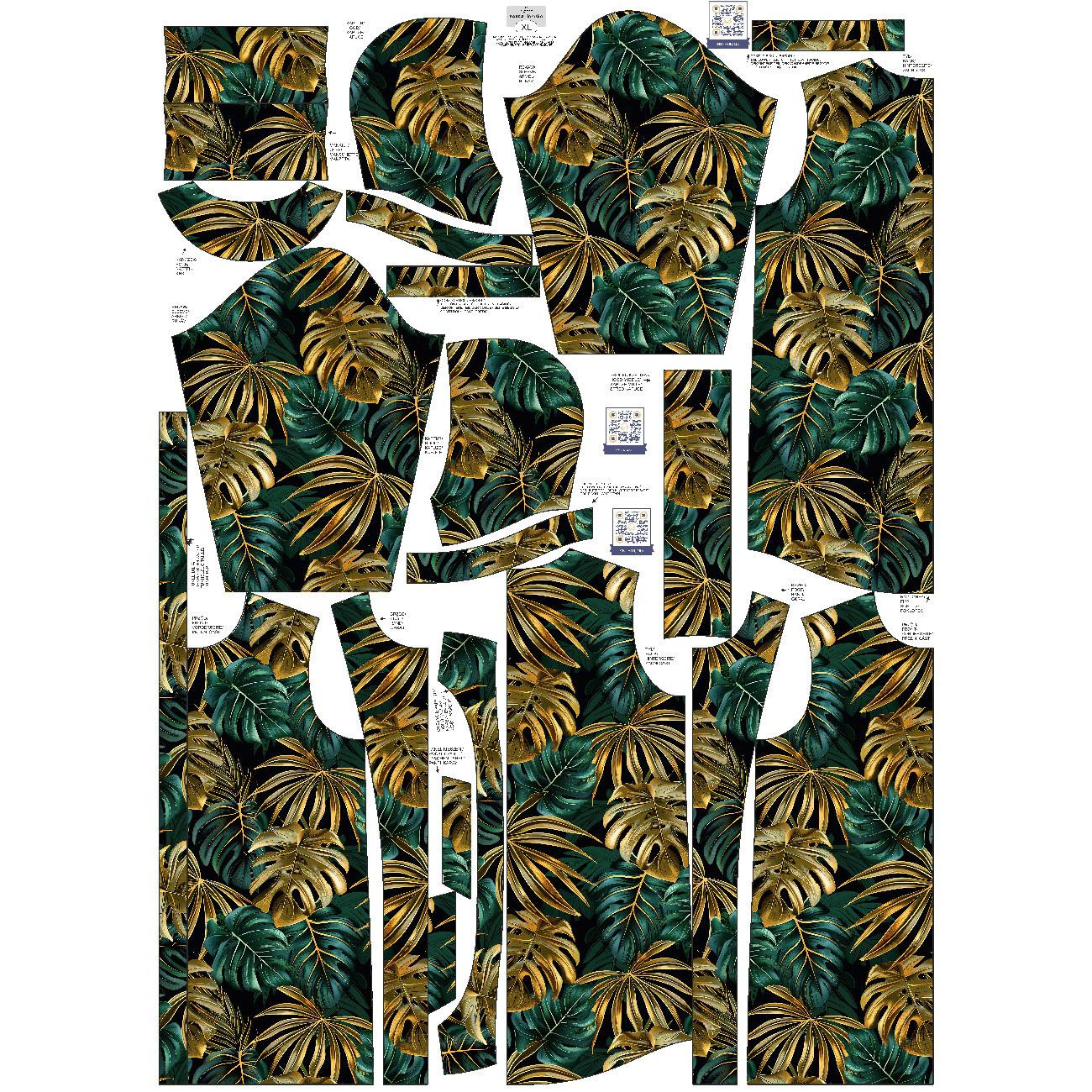 DÁMSKÁ BUNDA PARKA (ANNA) - MONSTERA vz. 7 - softshell