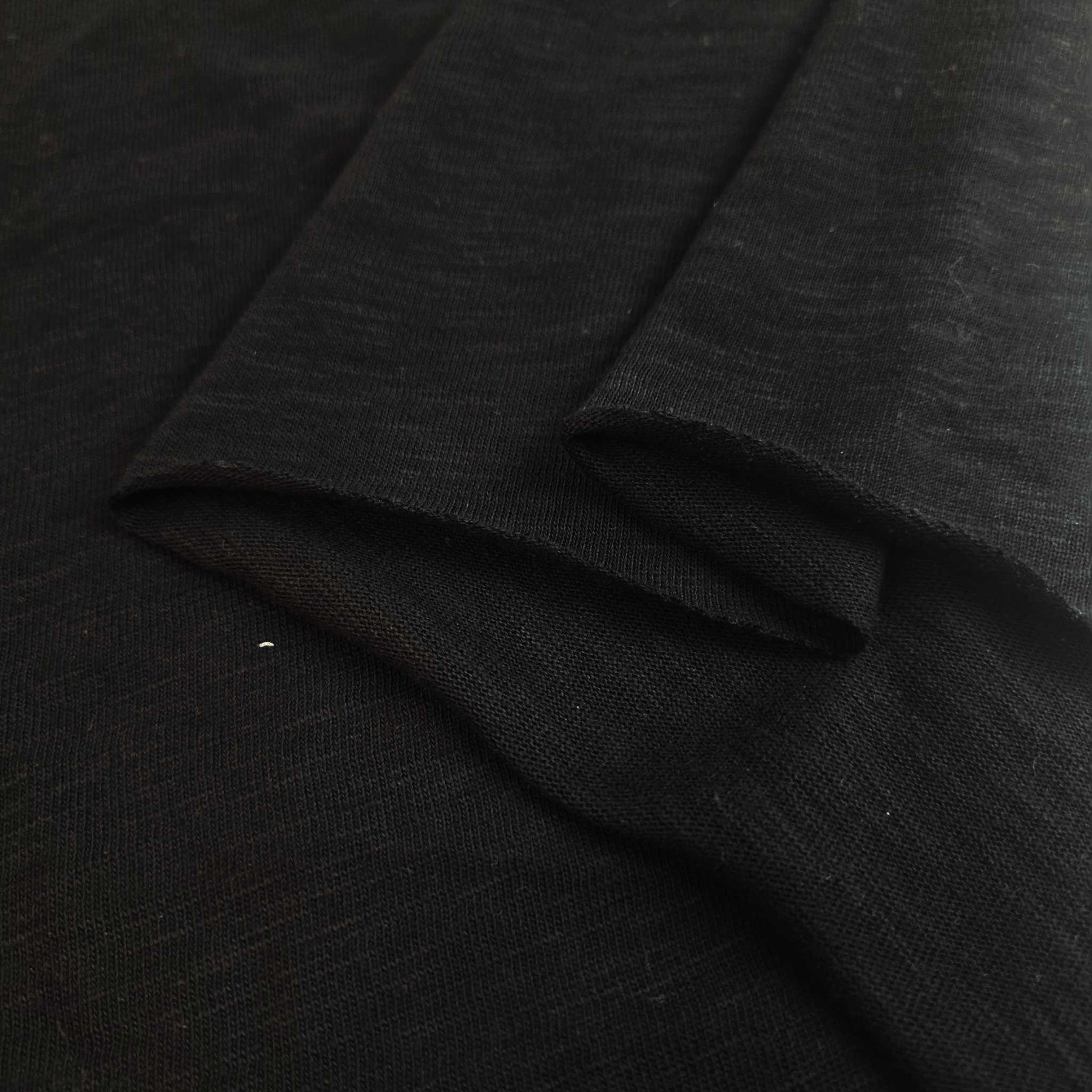 PŁOMYK jersey bawełniany - Czarny