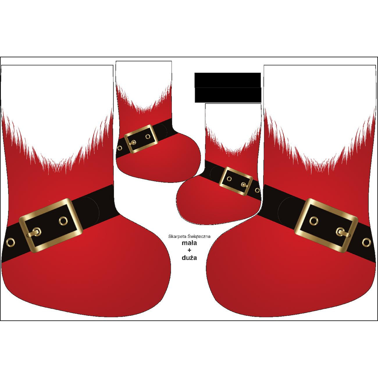 Sada vánočních ponožek - SVATÝ MIKULÁŠ