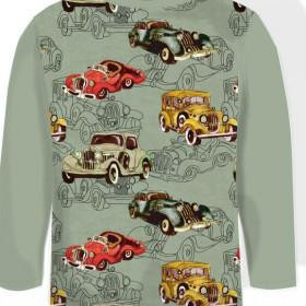 LONGSLEEVE (98/104) - OLD CARS VZ. 3 - single jersey