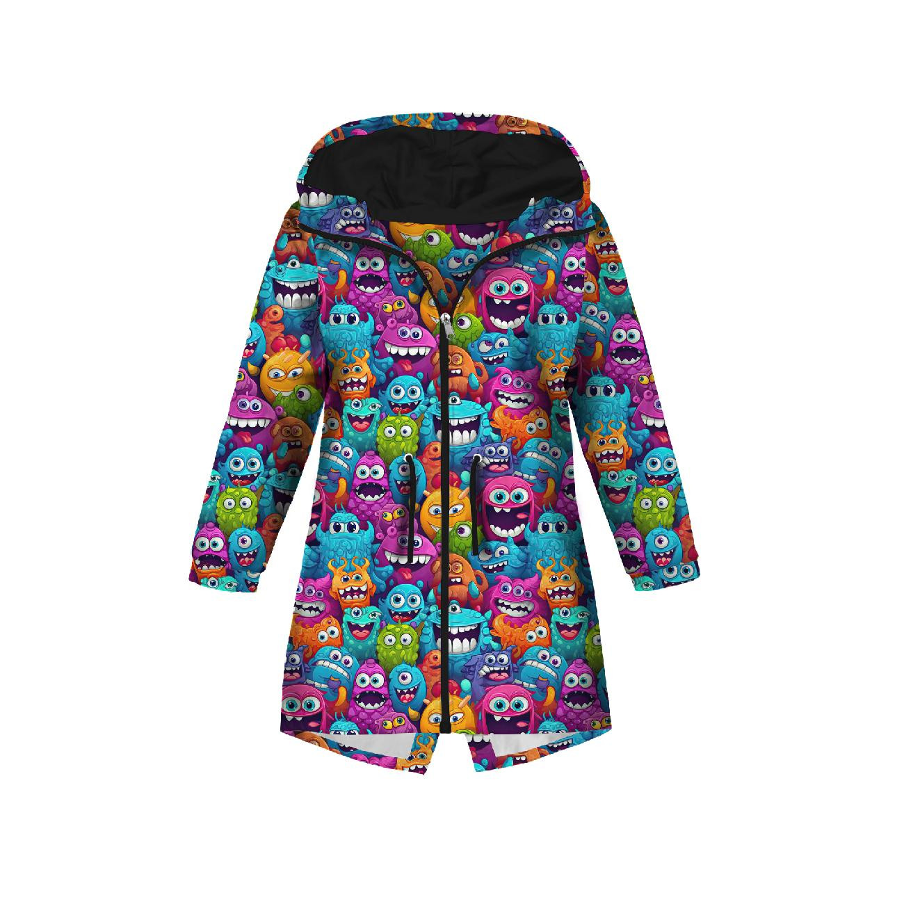 DĚTSKÁ BUNDA PARKA (ARIEL) - CRAZY MONSTERS VZ. 3 - Sada šití