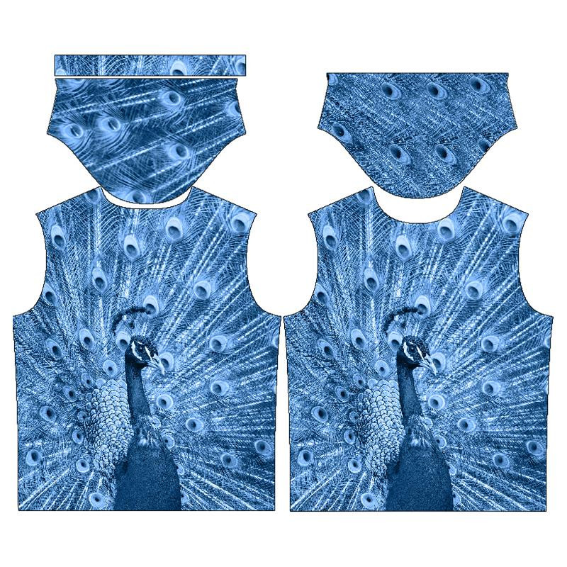 PÁNSKÉ TRIČKO - PÁV (CLASSIC BLUE) - single jersey