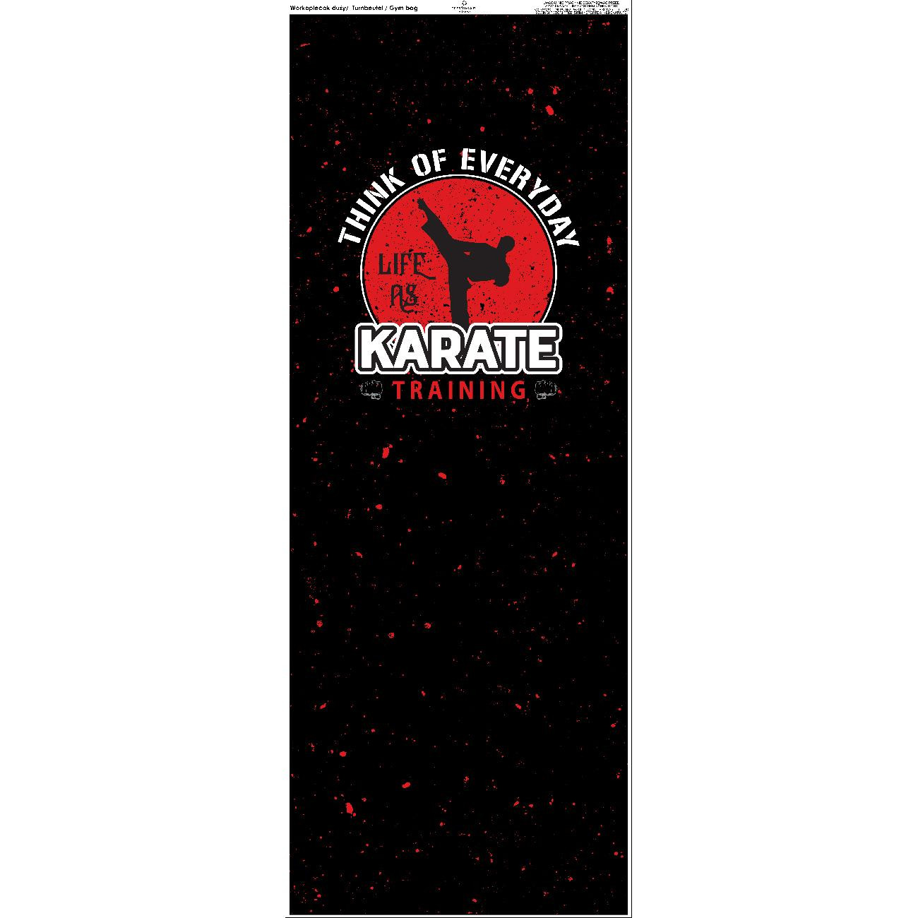 BATOH-PYTEL - KARATE TRAINING / Velikost na výběr