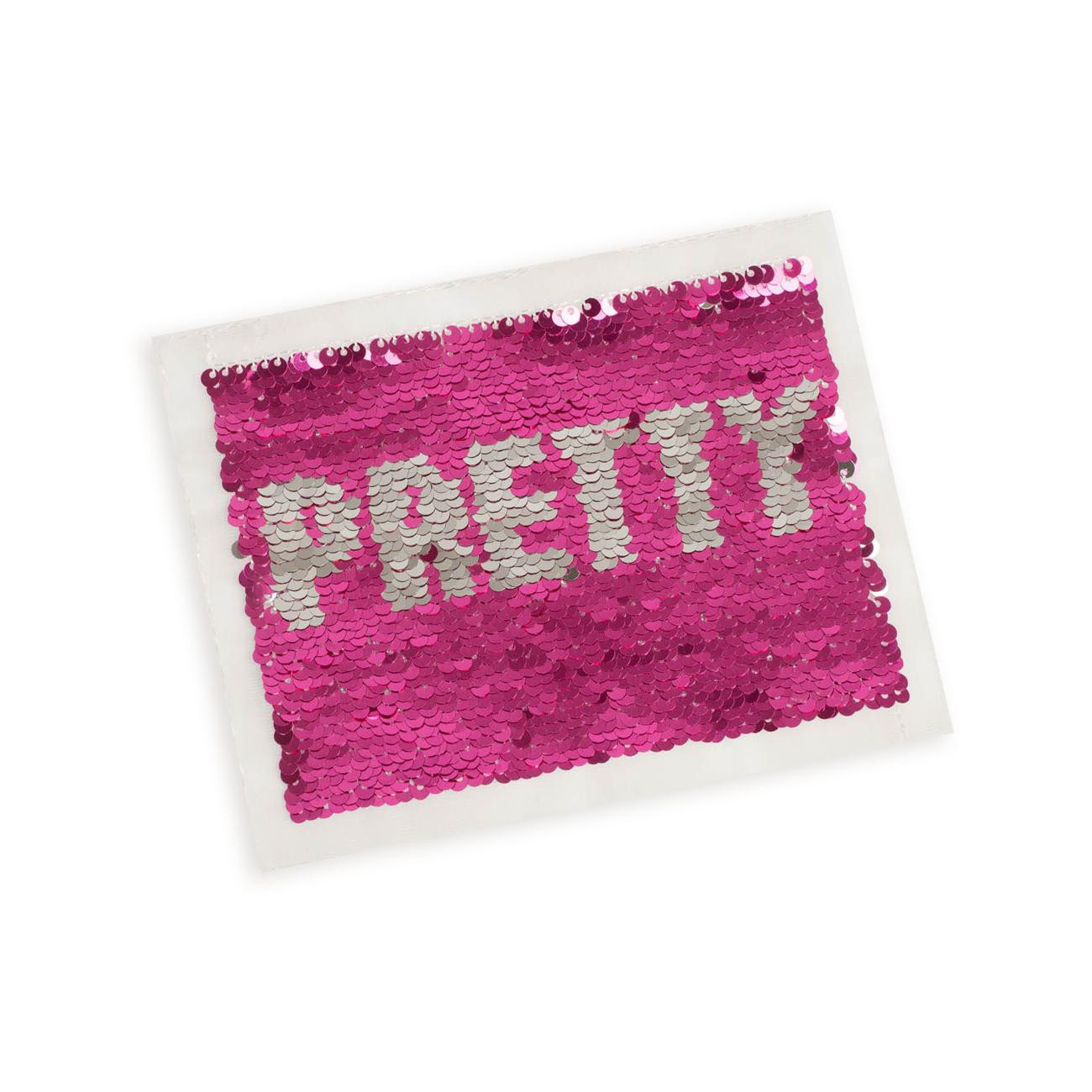 Aplikace PRETTY magic sequins 15 x 11,5 cm