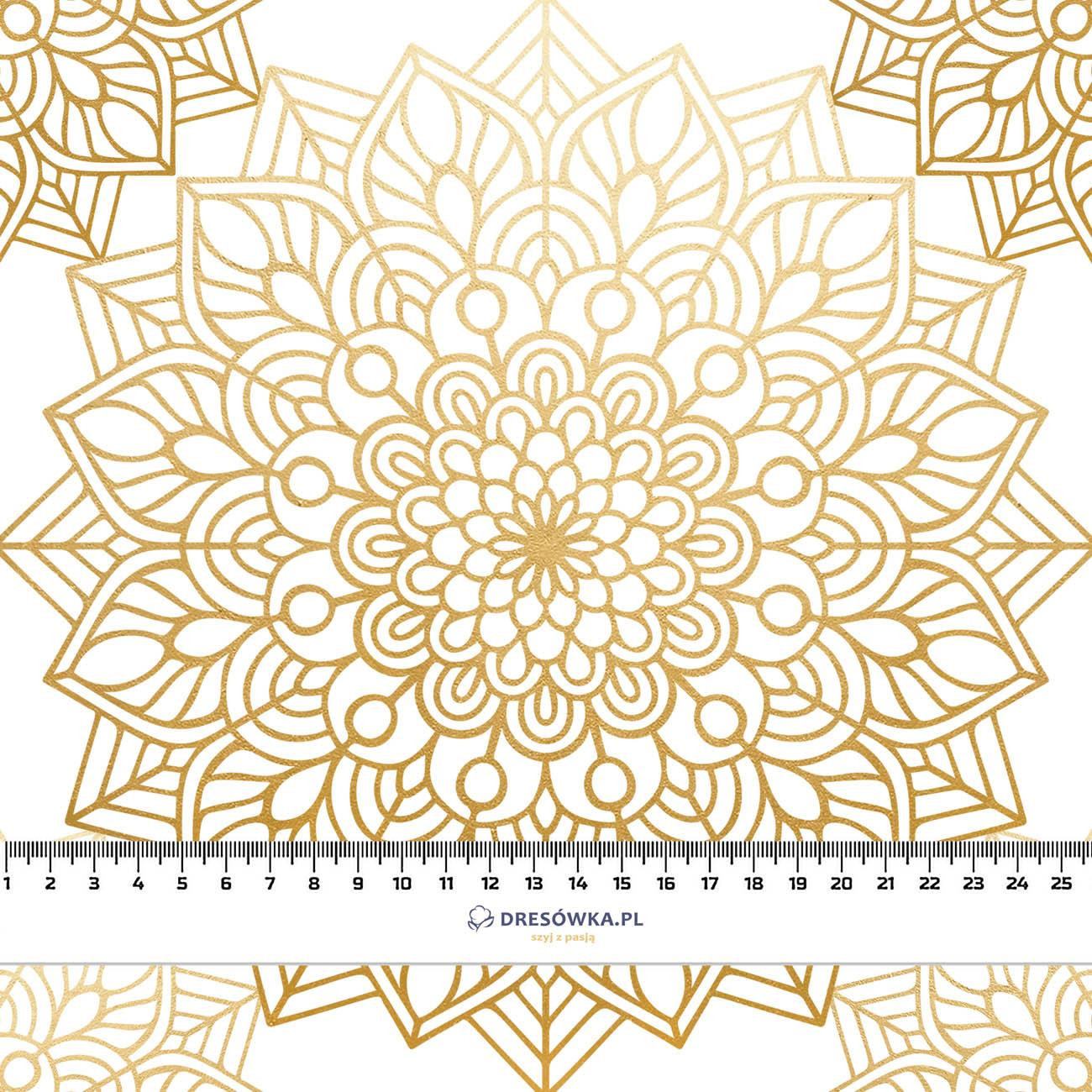 MANDALA vz. 5 - organický úplet single jersey s elastanem