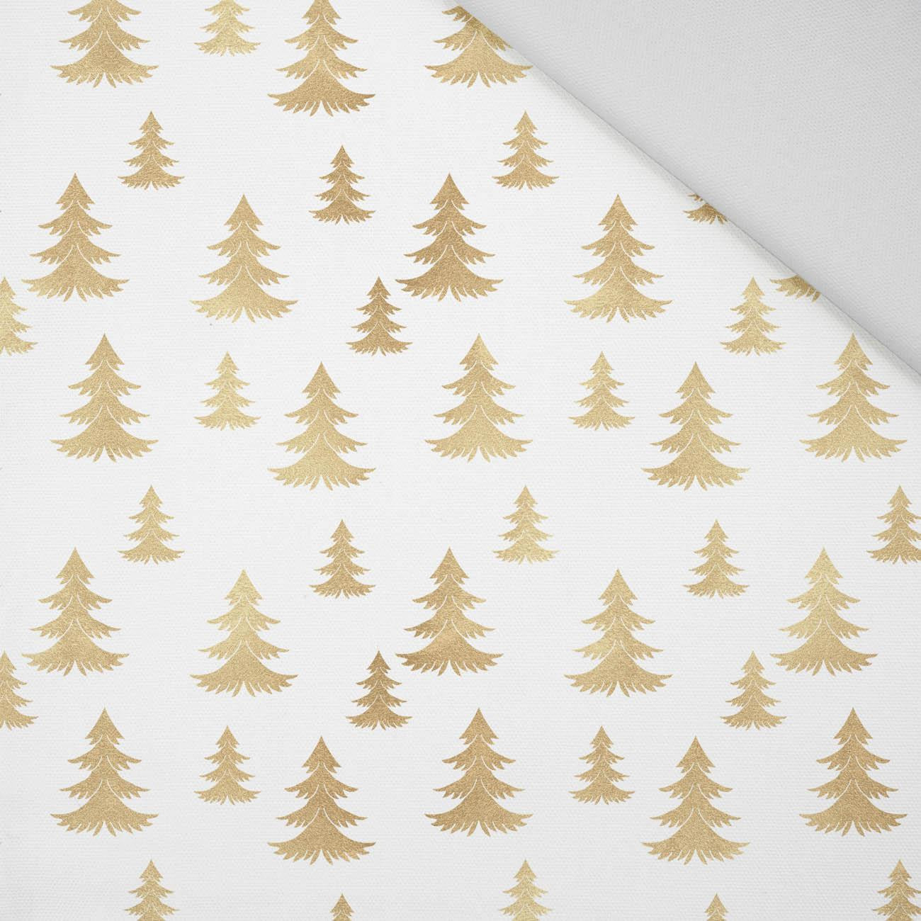 75cm ZLATÉ VÁNOČNÍ STROMKY (BÍLÉ VÁNOCE) - HOME DECOR PREMIUM