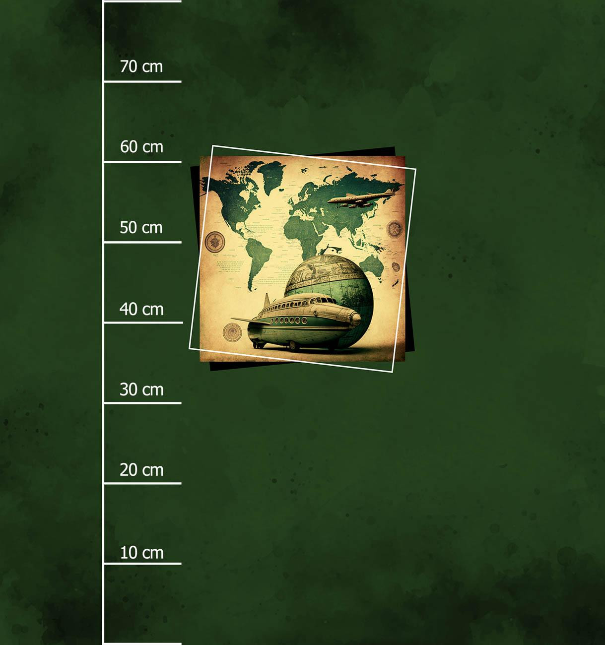 TRAVEL TIME vz. 4 - Panel (75cm x 80cm)