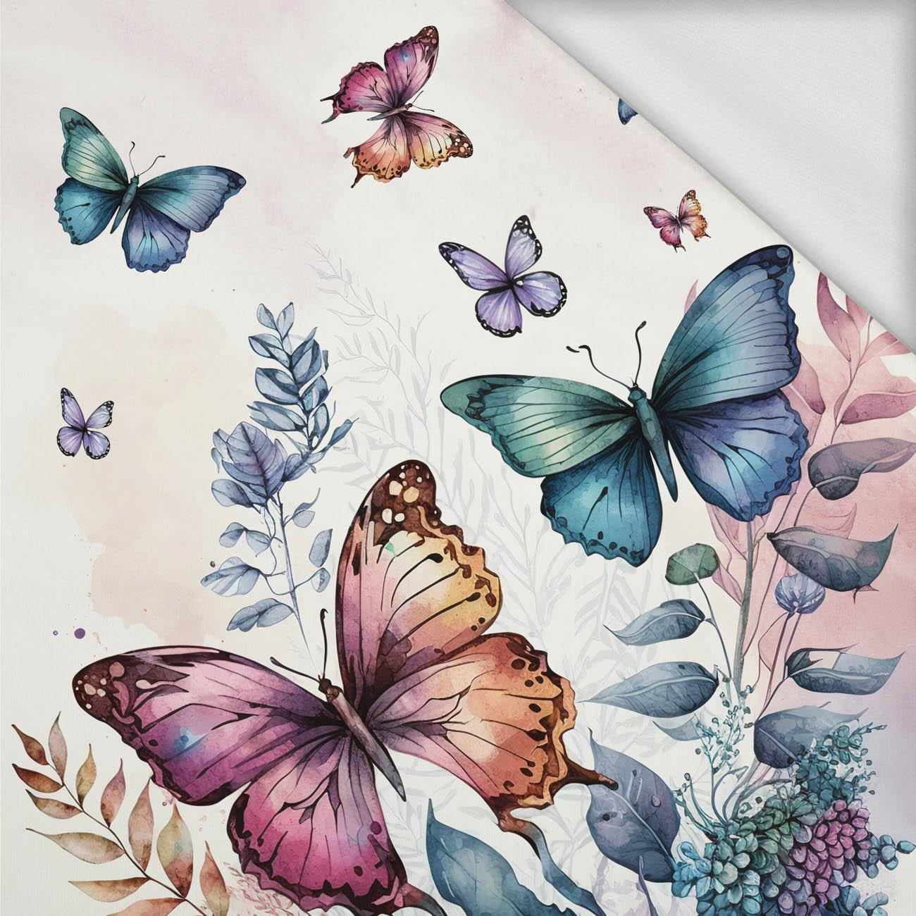 BEAUTIFUL BUTTERFLY VZ. 4 - panel (60cm x 50cm) teplákovina