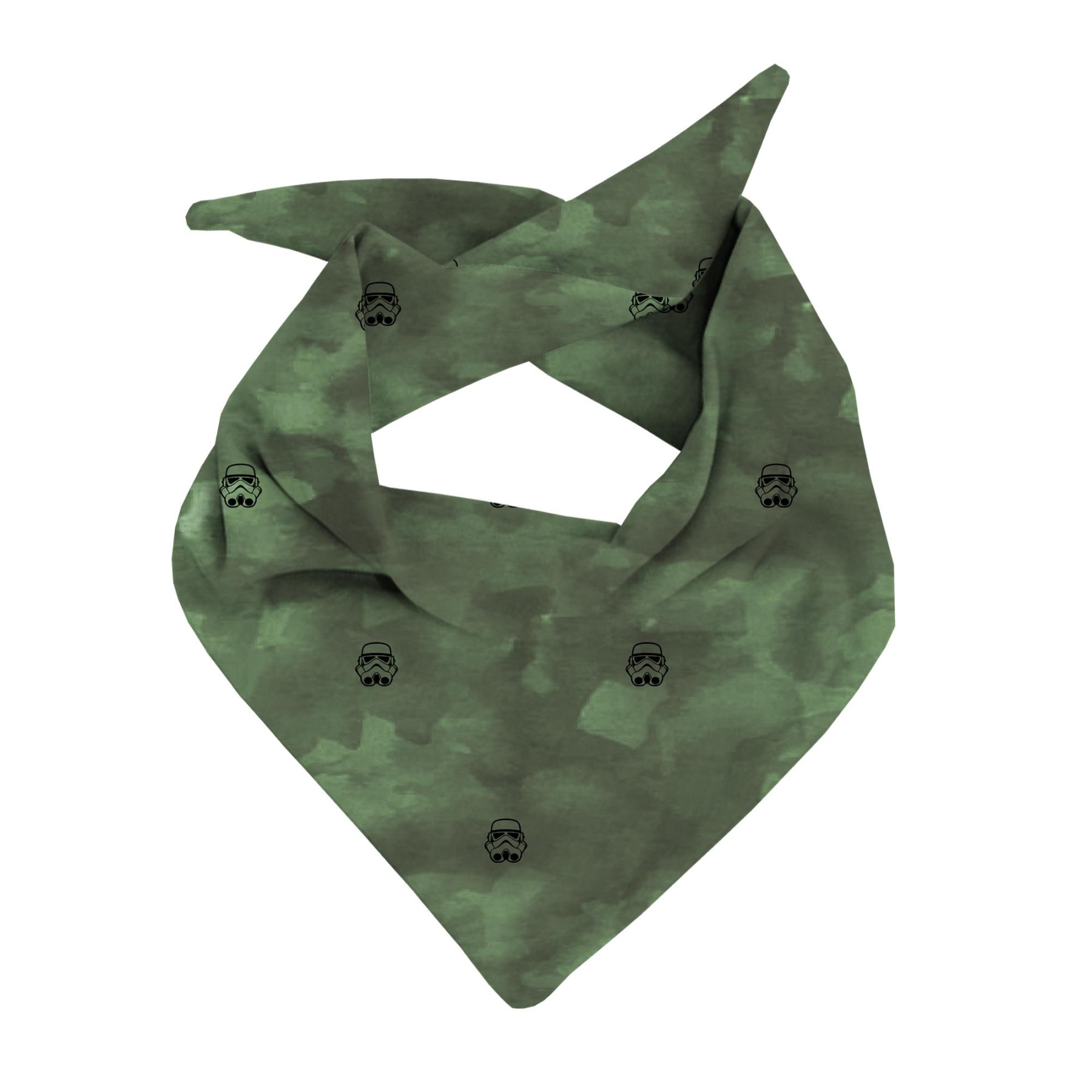 DĚTSKÁ ČEPICE A ŠATKA (CLASSIC) - STORMTROOPER / KAMUFLÁŽ vz. 2 (olive) - Sada šití