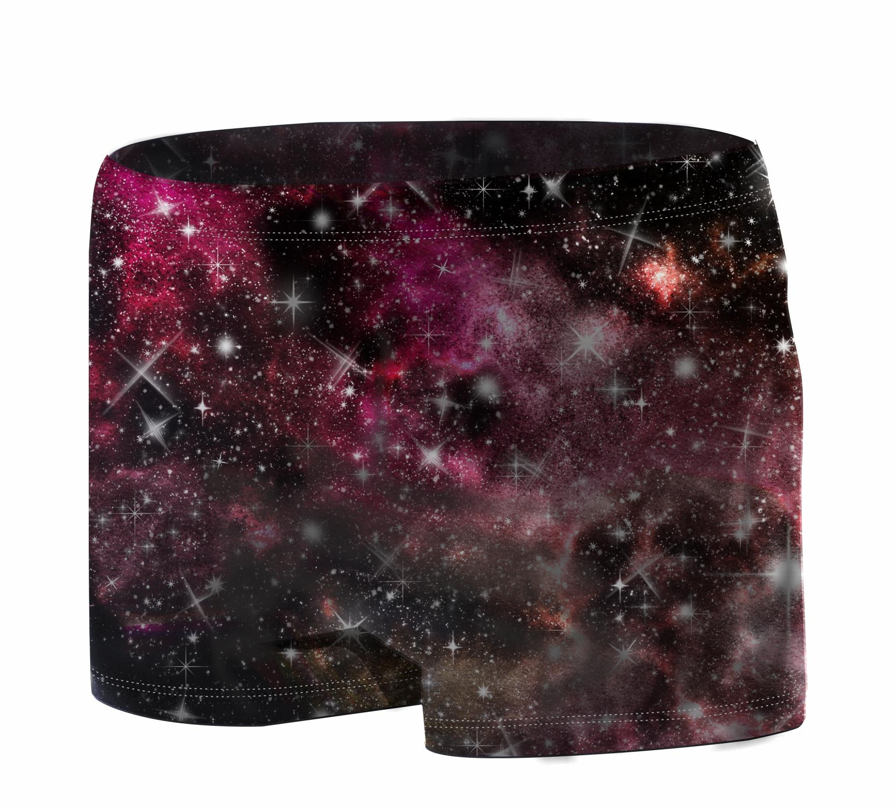 Chlapecké plavky - Akvarelová galaxie Vz. 9 - Sada šití