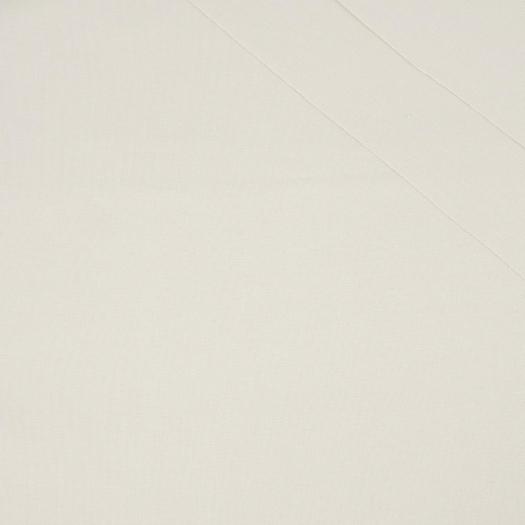 Úplet tričkovina s elastanem TE210 - Cloud Dancer/ ECRU (D-02) 