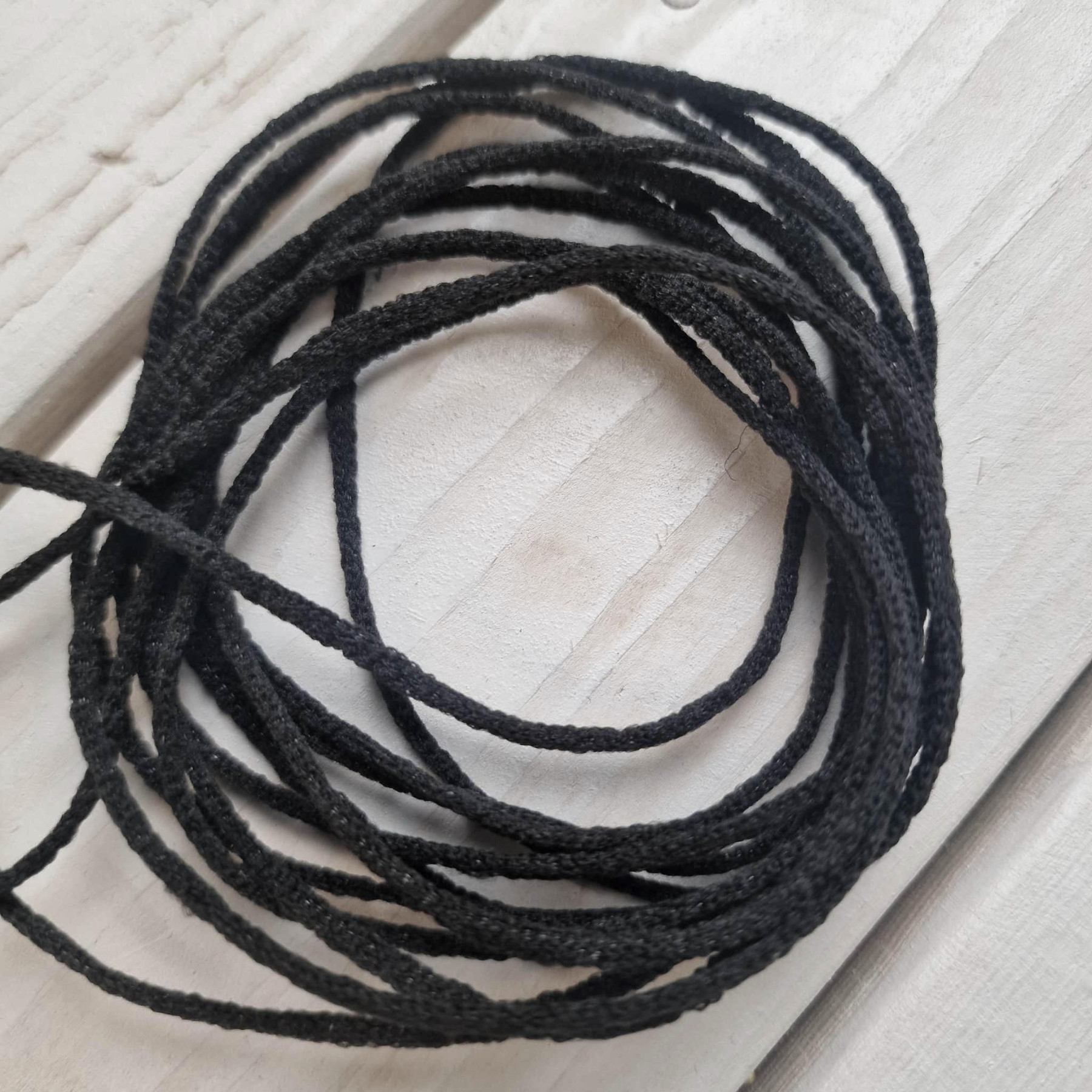 Guma okrągła 3mm - CZARNA