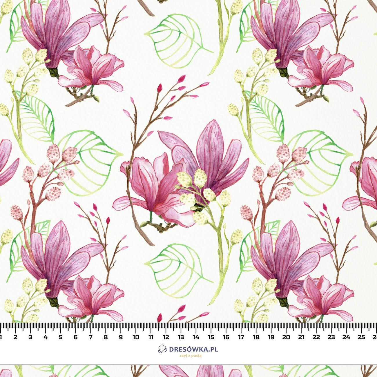 MAGNOLIE vz. 3 (KVETOUCÍ LOUKA) - Bambusová tkanina 170g
