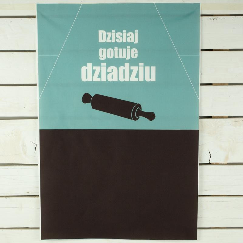 DZISIAJ GOTUJE DZIADZIU - ZÁSTĚROVÝ PANEL