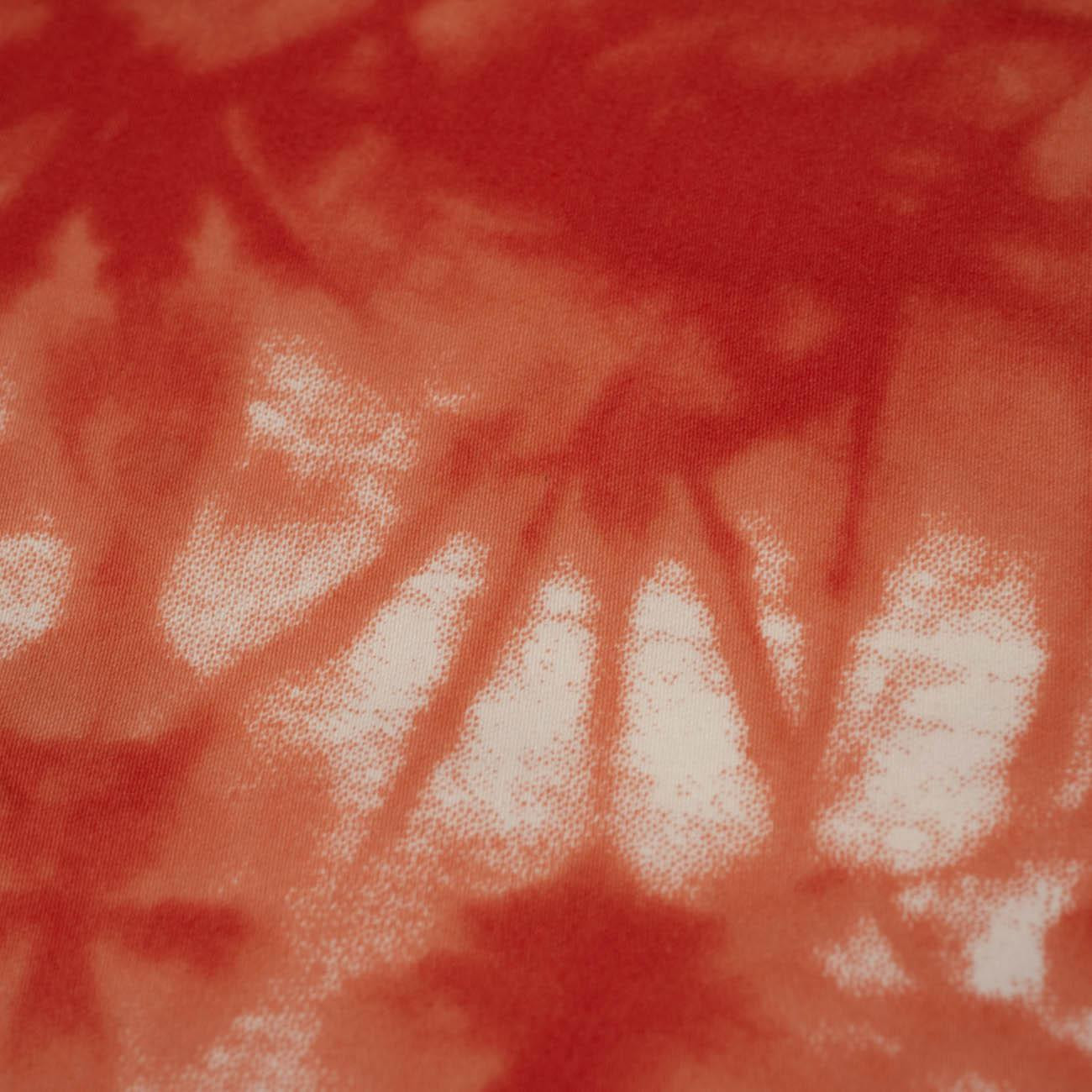 BATIKA vz. 2 / červená - bavlněná tkanina