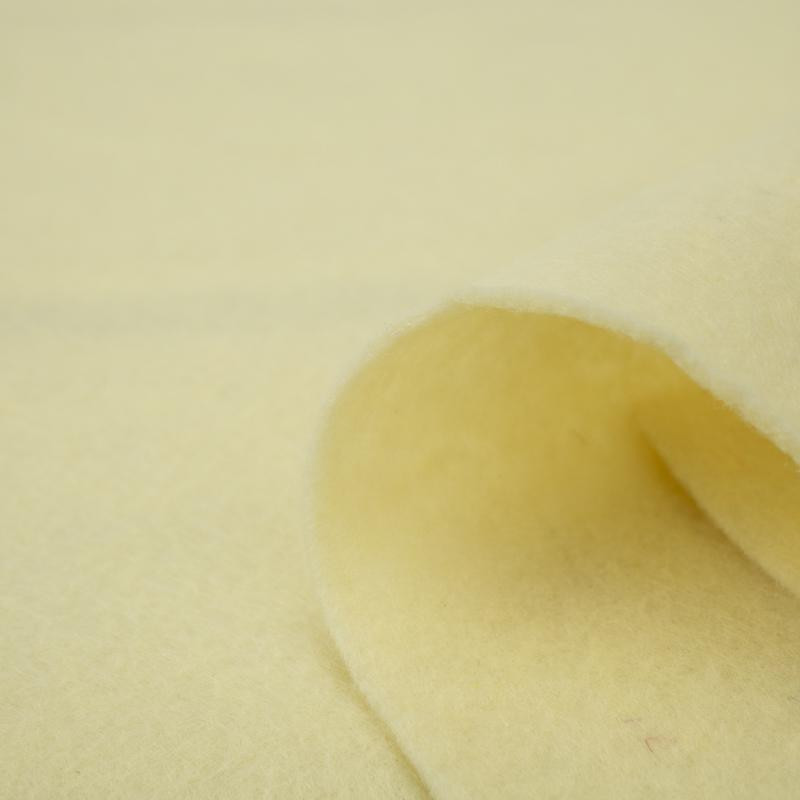 Dekorační plsť   41x50 cm - vanilkový