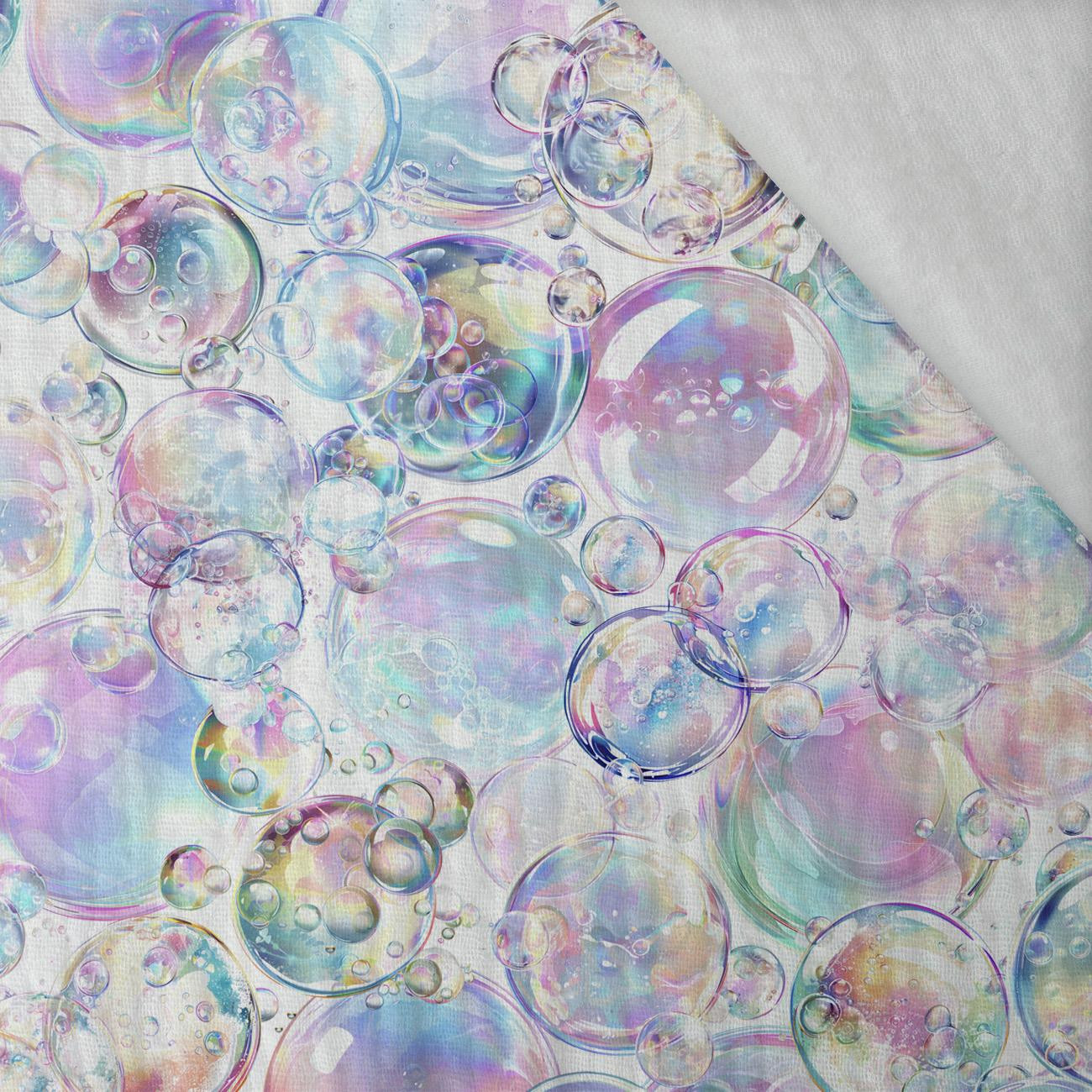 50cm RAINBOW BUBBLES - Mušelín bavlněný