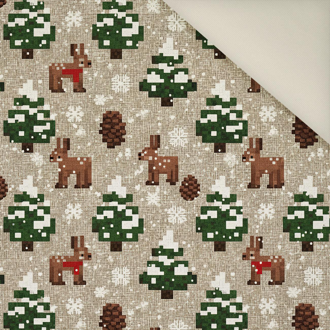 WINTER PIXEL WZ.1- Potahový velur 