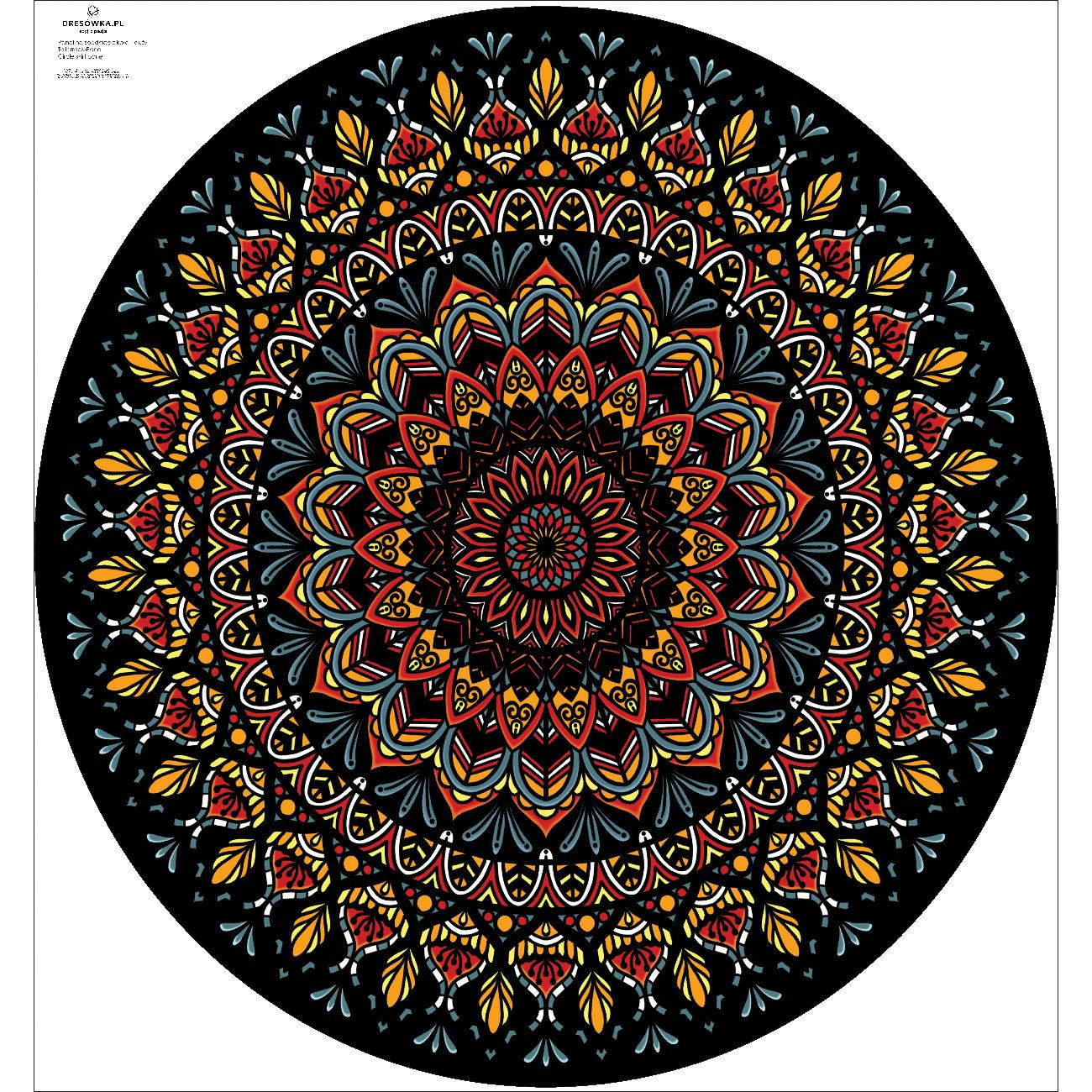 AFRICAN MANDALA - panel pro kruhovou sukni