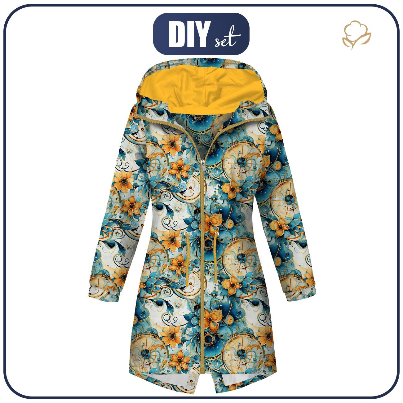 DÁMSKÁ BUNDA PARKA (ANNA) - ABSTRACTION wz.21 - softshell