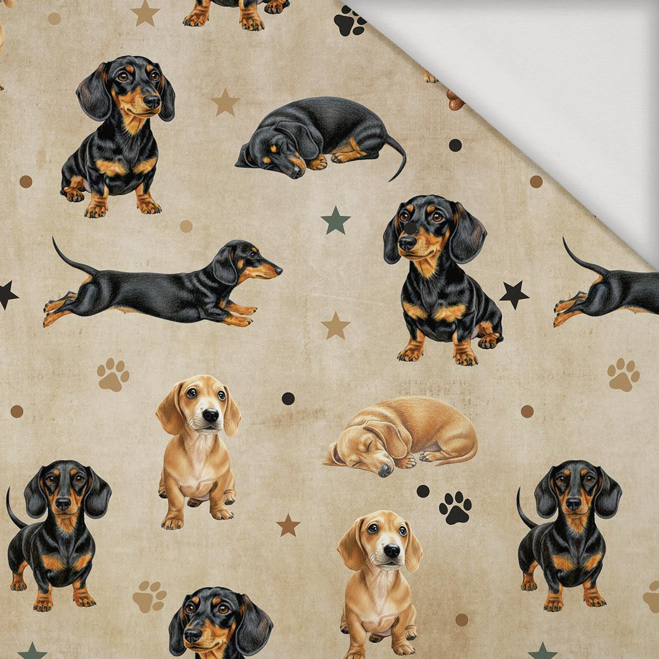 DOGS VZ. 2 - Jersey wiskozowy