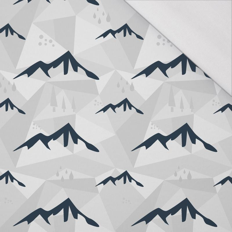 HORY (adventure) / šedivý - organický úplet single jersey s elastanem TE210 HORY (adventure) / šedivý - organický úplet single jersey s elastanem TE210