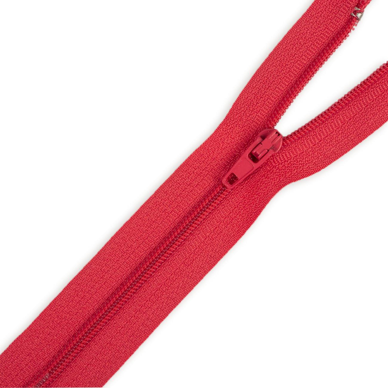 Spirálový zip 30cm dělitelný  - korál