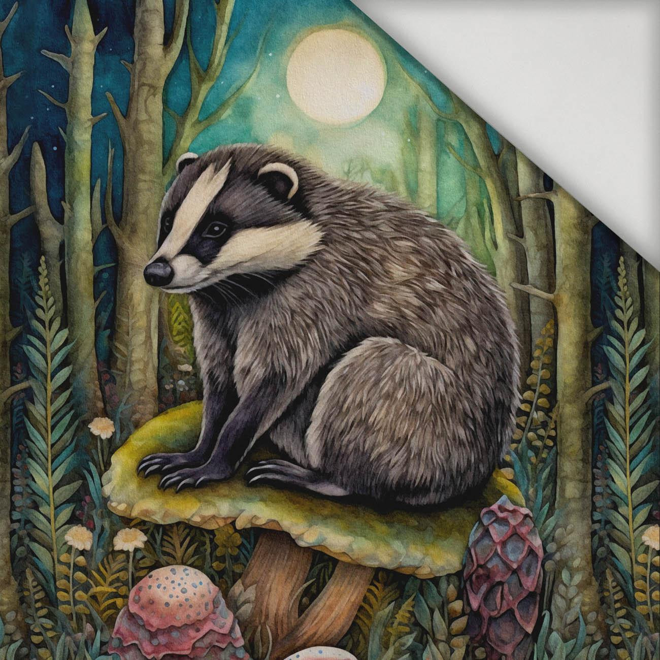 BOHO BADGER - Panel (60cm x 50cm) lycra 300g